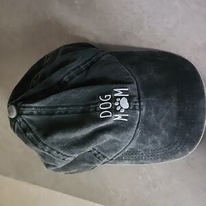 DAVID & YOUNG Dog Mom Black/Charcoal Baseball Hat